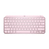 Logitech MX Keys Mini Minimalist Wireless Illuminated Keyboard, Compact, Bluetooth, Backlit, USB-C, Compatible with Apple macOS, iOS, Windows, Linux, Android, Metal Build - ROSE -097855169679