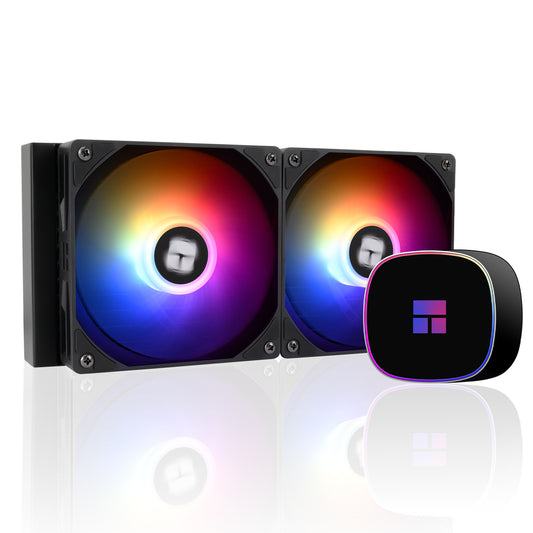 Thermalright Frozen Horizon 240 ARGB BLACK V2 Cooler - 814256019132