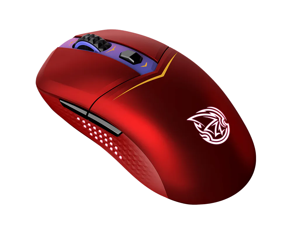 MSI VERSA Wireless MLG Edition Gaming Mouse- Red - 4711377384766
