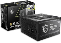 MSI A850GL-850W ATX3.1 PCIe5.1 80+ GOLD FULL MODULAR PSU(7YRS) - 4711377087254