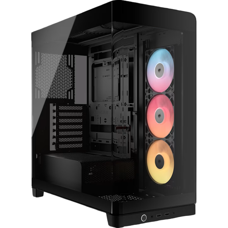 Corsair FRAME 4500X RS-R ARGB Panoramic Glass Mid-Tower PC Case - Black - CS-CC-9011314-WW