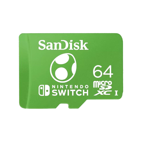 SanDisk and Nintendo Cobranded microSD Card SQXAO 64GB - 619659205829