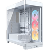 Corsair FRAME 4500X LX-R RGB iCUE LINK Panoramic Glass Mid-Tower PC Case - White - CS-CC-9011317-WW