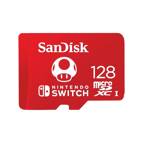 SanDisk and Nintendo Cobranded microSD Card SQXAO  128GB -619659188269
