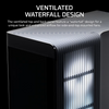 Corsair FRAME 4500X LX-R RGB iCUE LINK Panoramic Glass Mid-Tower PC Case - White - CS-CC-9011317-WW