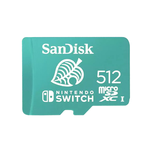 SanDisk and Nintendo Cobranded microSD Card SQXAO  512GB-619659188290