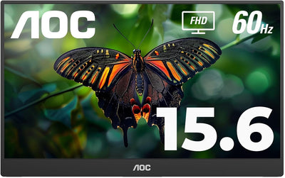 AOC 16T10 15.6" FHD IPS USB-C Portable Monitor - AOC16T10