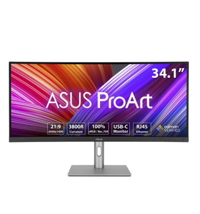 ASUS ProArt Display PA34VCNV Curved Professional Monitor – ASUSPA34VCNV