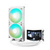 TRYX PANORAMA 240mm AIO LIQUID COOLER ARGB WHITE (6Y) - 850066255032