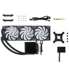 TRYX PANORAMA 360 BLACK ARGB AMOLED AIO LIQUID COOLER(6YRS) - 6977029650001
