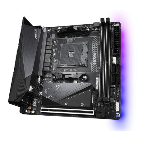 GIGABYTE B550I AORUS PRO AX AM4 ITX MOTHERBOARD(3YRS) - 4719331809508