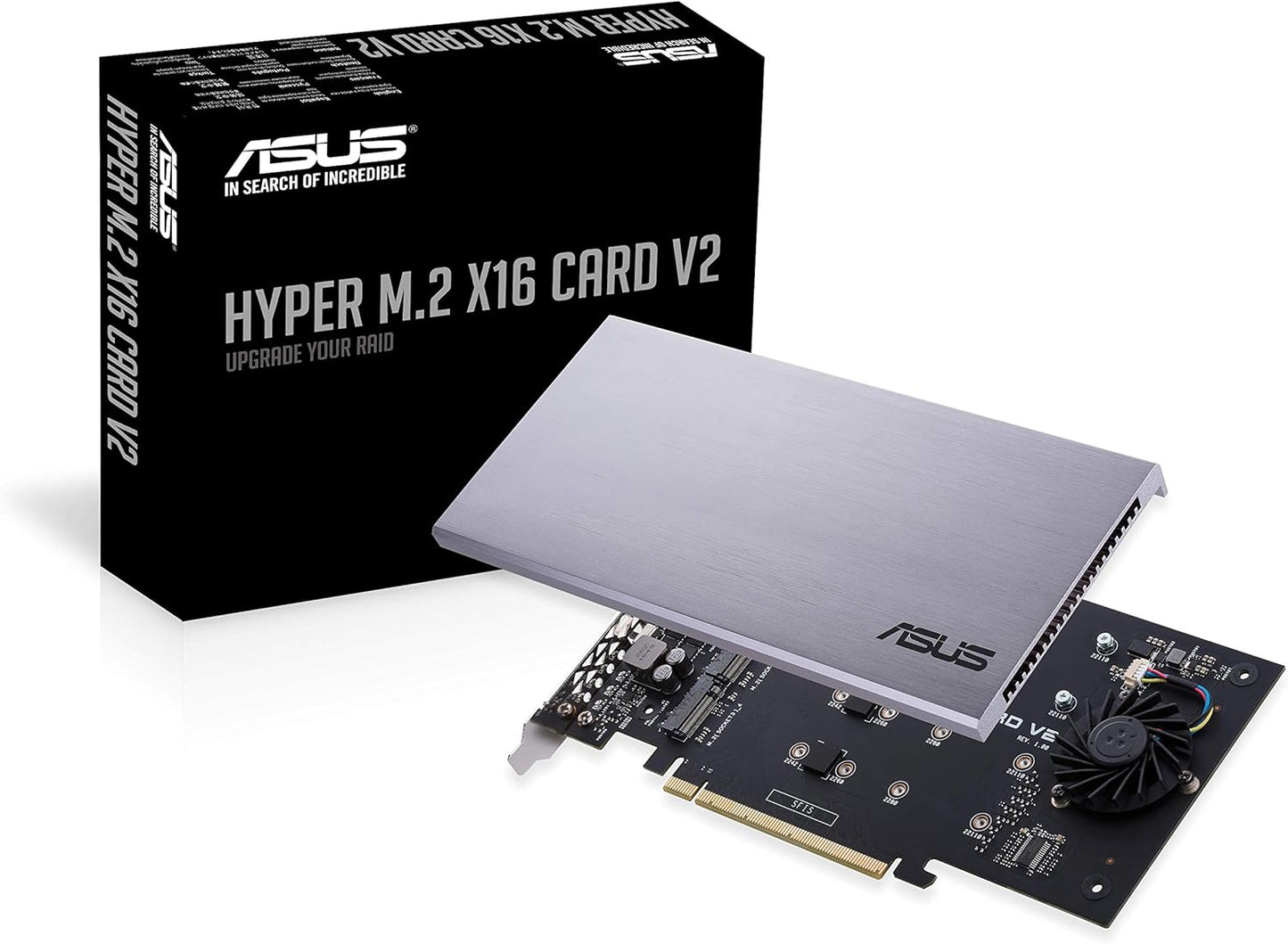 ASUS Hyper M.2 X16 PCIe 3.0 X4 Expansion Card V2 - 192876104798