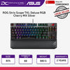 ASUS ROG Strix Scope TKL Deluxe Wired Mechanical RGB Gaming Keyboard - Cherry MX Silver Switch - 192876462188