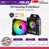 ASUS TUF GAMING TF120 BLACK ARGB FAN - 195553316934