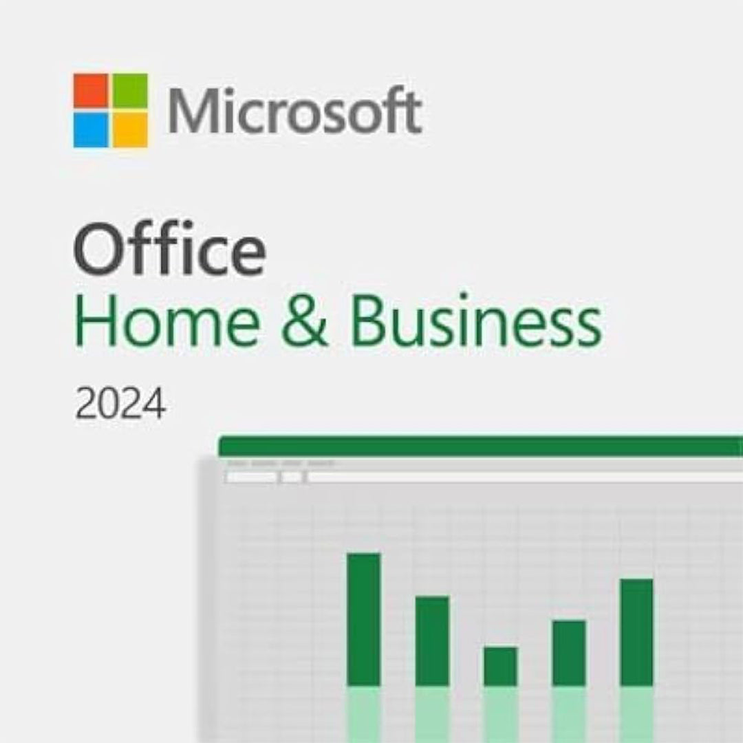 MICROSOFT OFFICE HOME & BUSINESS 2024 1PC/MAC MEDIALESS(NO WARRANTY/XCHANGE - 196388410064