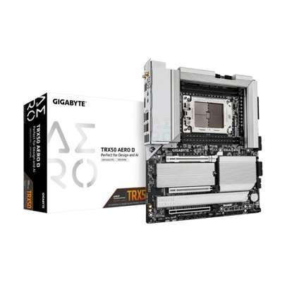 Gigabyte TRX50 AERO D AMD Ryzen Threadripper DDR5 E-ATX Motherboard - 4719331859480
