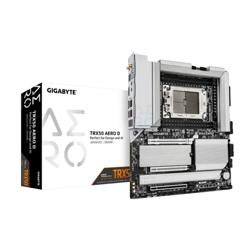 Gigabyte TRX50 AERO D AMD Ryzen Threadripper DDR5 E-ATX Motherboard - 4719331859480