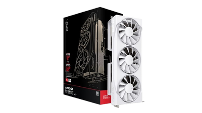XFX Swift AMD Radeon RX 9070XT White Triple Fan Gaming Edition  16GB GDDR6 Graphics Card - 840191502767