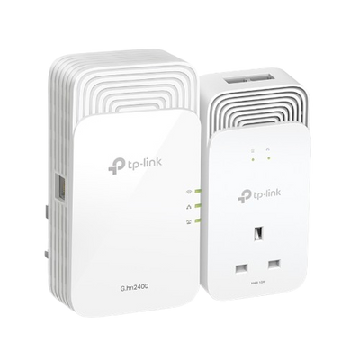 TP-Link  PGW2440 Kit G.hn2400 Passthrough Powerline AX1800 Wi-Fi 6 Kit - 4897098680148