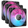 Corsair iCUE LINK RX120 RGB 120mm PWM Fan Starter Kit - 3-Pack - 840006680925