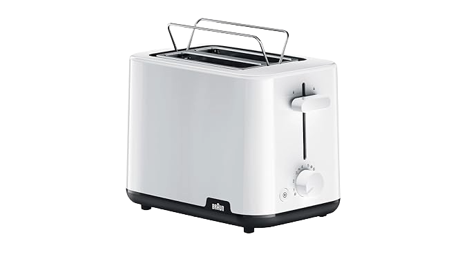 BRAUN Breakfast Collection HT1010WH Toaster, White - 8021098760166