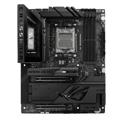 ASUS ROG CROSSHAIR X870E DARK HERO MOTHERBOARD & AMD Ryzen 9 9950X Desktop Processor - 4711636398688+100-000001277