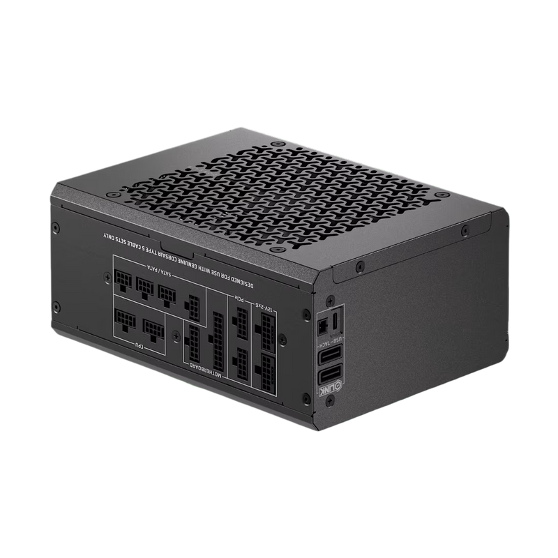 Corsair HX1500i SHIFT High Performance Fully Modular Platinum ATX Power Supply - 840006608929