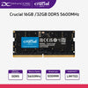 Crucial 16GB  DDR5 5600MHz SO-DIMM Laptop Single Stick CL46 Memory / RAM - CT16G56C46S5 - 649528929938