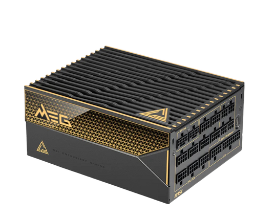 MSI MEG Ai1600T 1600W PCIE5 Power Supply Unit 1600W 80 Plus Titanium ATX 3.1 - 4711377238847