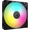 Corsair RS140 ARGB 140mm PWM Fan Single Pack - Black - 840006684145