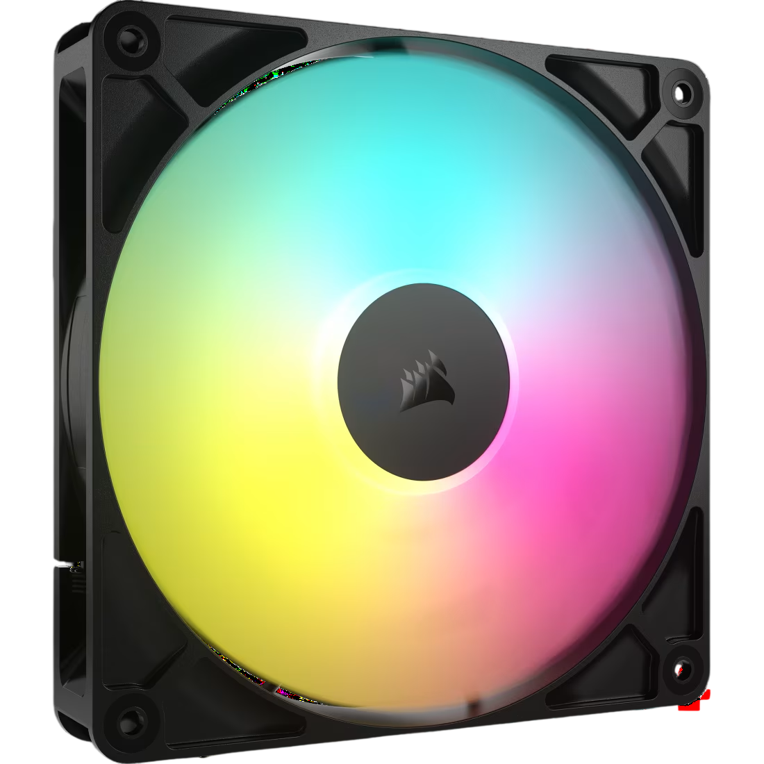 Corsair RS140 ARGB 140mm PWM Fan Single Pack - Black - 840006684145