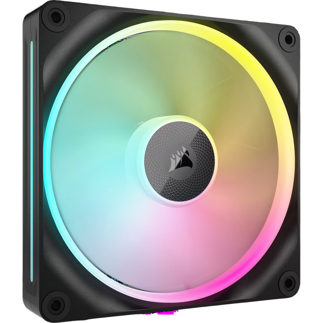 Corsair iCUE LINK LX140 RGB 140mm PWM Fan Single Pack - Black - 840006682905