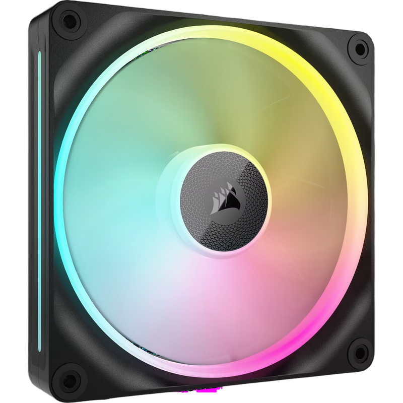 Corsair iCUE LINK LX140 RGB 140mm PWM Fan Single Pack - Black - 840006682905