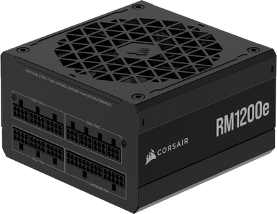 CORSAIR RM1200E 1200W Compact Fully Modular 80 Plus Gold  ATX3.1 PCIe5.1 Power Supply - 840006696322