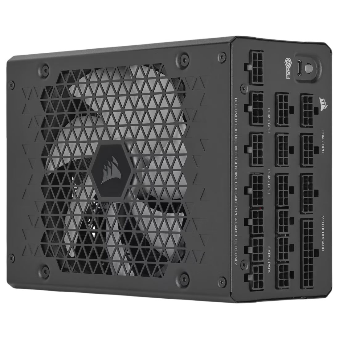 Corsair HX1500i Fully Modular Ultra-Low Noise ATX 3.0 and PCIe 5.0 Compliant 80 Plus Platinum Power Supply - 840006697527
