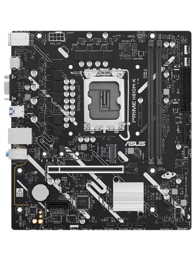 ASUS PRIME H810M-K Intel H810 LGA 1851 Micro-ATX Motherboard - 4711636292313