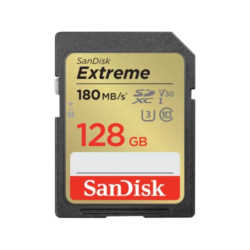 SanDisk Extreme microSD Card SDXVT 128GB - 619659188863