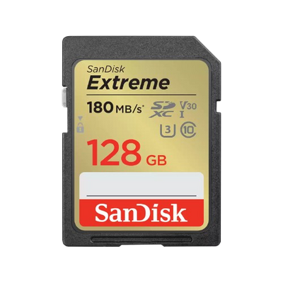SanDisk Extreme microSD Card SDXVT 128GB - 619659188863