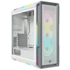 Corsair iCUE 5000T RGB Tempered Glass Mid-Tower Smart Case White - CS-CC-9011231-WW-B2B