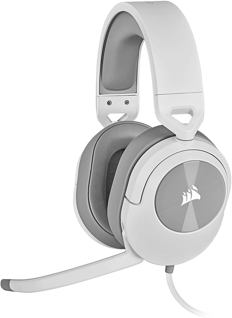Corsair HS55 Surround 3.5mm Wired Gaming Headset White - 840006643722