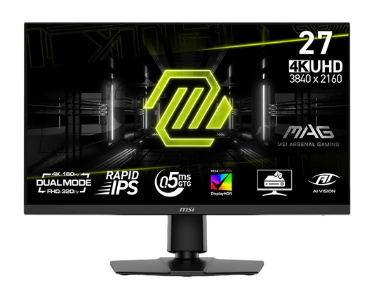MSI MAG 272URDF E16 27 Inch UHD Gaming Monitor 160Hz,0.5ms- MSIMAG272URDFE16