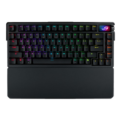 ASUS ROG Azoth Extreme Wireless Mechanical Gaming Keyboard - 8000Hz Polling Rate, Full Colour OLED Touchscreen - 4711387599891