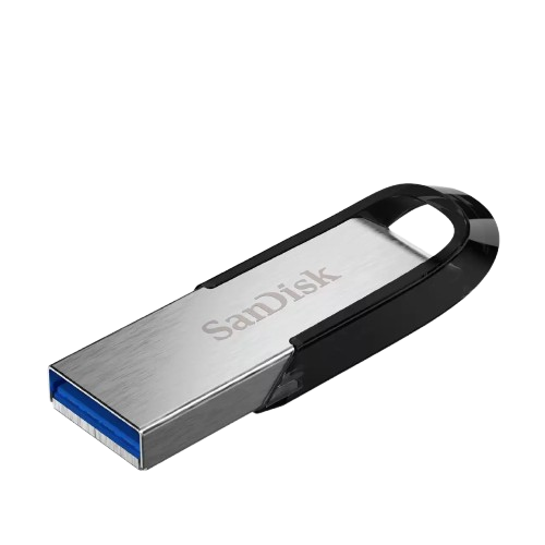 SanDisk Ultra Flair USB 3.0 Flash Drive CZ73 128GB Fashionable Metal - BLACK - 619659136710
