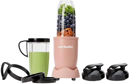 Nutribullet 900W Pro Blender 10Pcs Set - Soft Pink - 8006447003361