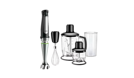 Braun MQ7045X MultiQuick 7 Hand Blender - Premium Black - 8021098774637
