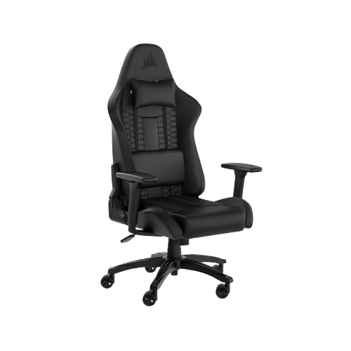 Corsair TC100 Relaxed Leatherette Gaming Chair Black - 840006694892