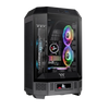 Thermaltake The Tower 300 Tempered Glass Micro-ATX Case - Black / Snow White
