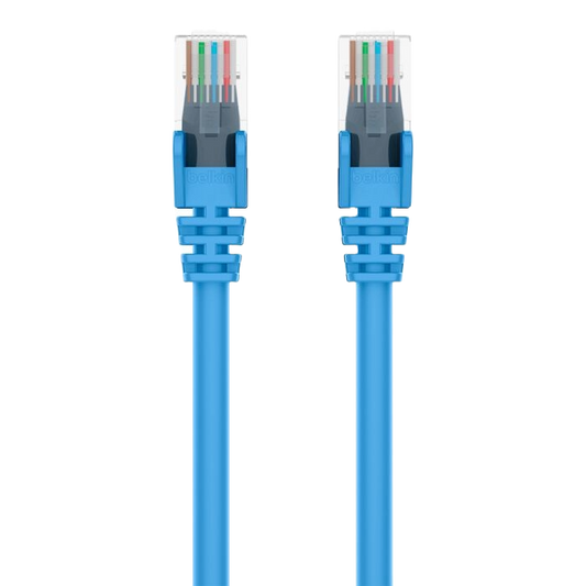 BELKIN CAT6 ETHERNET PATCH CABLE SNAGLESS RJ45 1M / 2M / 3M / 5M / 10M / 15M