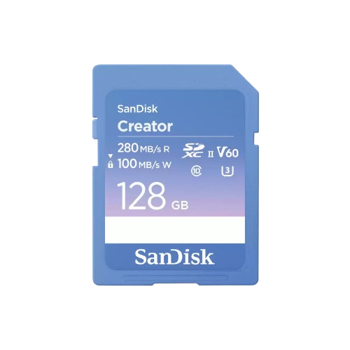 SanDisk Creator SD UHS-II Card 128GB - 619659216603