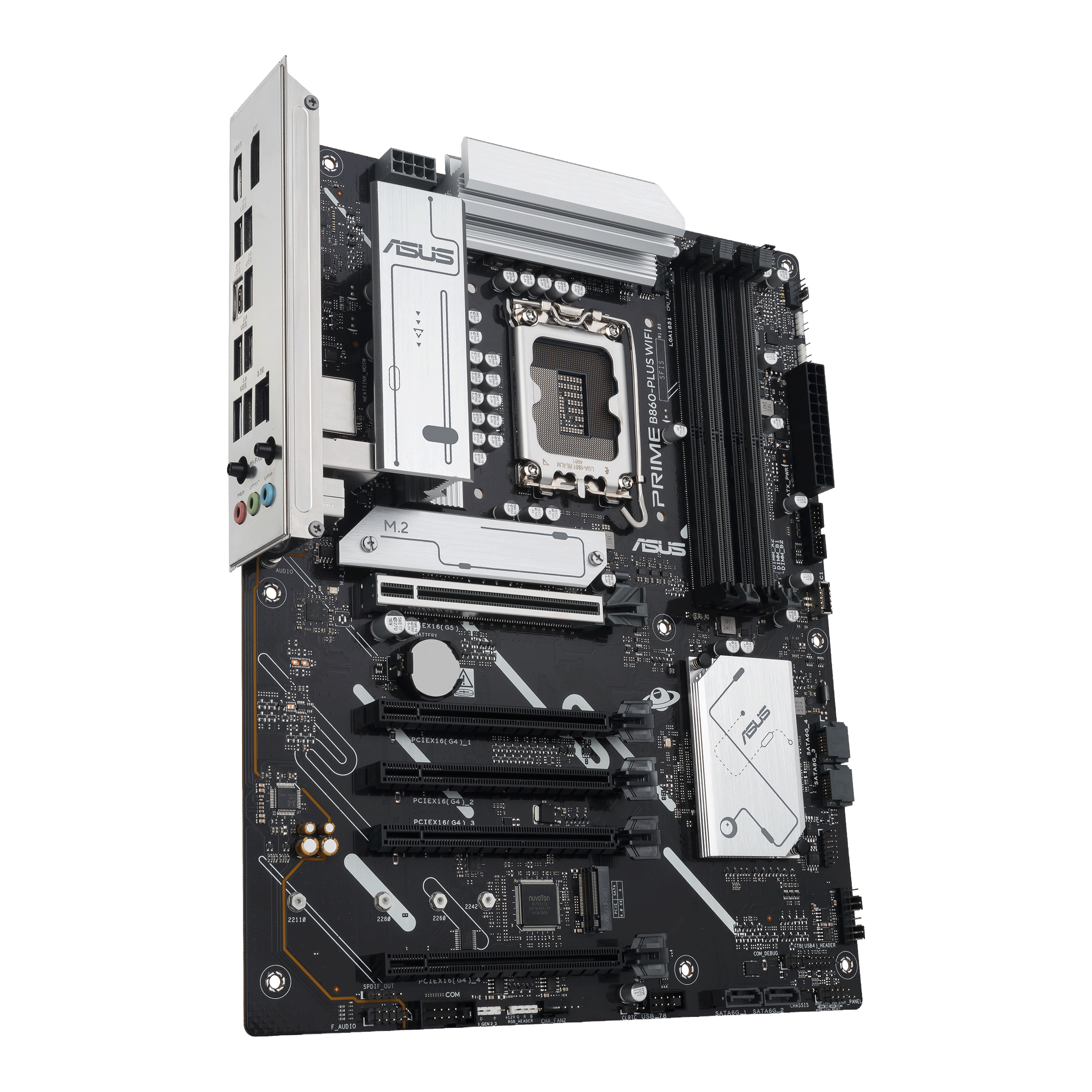 ASUS Prime B860-PLUS WiFi-CSM ATX DDR5 Realtek 2.5Gb Ethernet Motherboard - ASUSPRIMEB860-PLUSWIFI